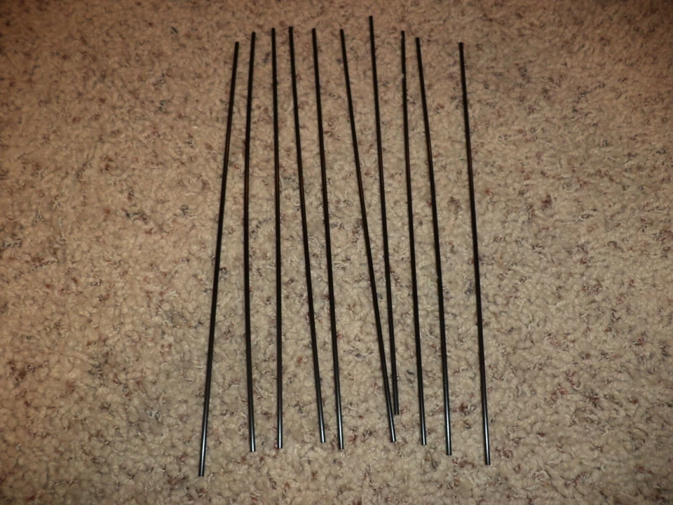 Tamiya Antenna Pipes - Black (x10) - Image 1 of 1