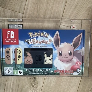 Nintendo Switch console: Pokemon Lets Go Pikachu/Eevee limited edition 90 - Picture 1 of 8