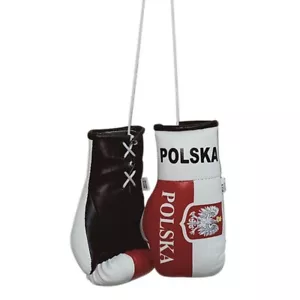Poland Polska Boxing Glove / Poland Flag / Mini Poland Boxing Glove - Picture 1 of 5