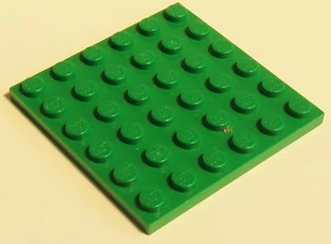 LEGO - Platte / Plate 6 x 6, grün # 3958 - Bild 1 von 1
