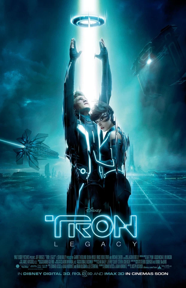 Tron Legacy movie poster (a) - 11 x 17 inches