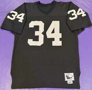 Bo Jackson Authentic 1987 LA Raiders Mitchell & Ness Jersey 48 RARE USA Run - Picture 1 of 8
