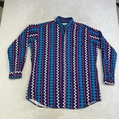 Camisa Brushpopper Canadiense Exterior MWG Estampado Azteca Occidental Hecha en Canadá Foto 1 de 4