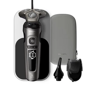 Philips Series 9000 Prestige Shaver SP9872/22 & Beard Styler Trimmer - Picture 1 of 3