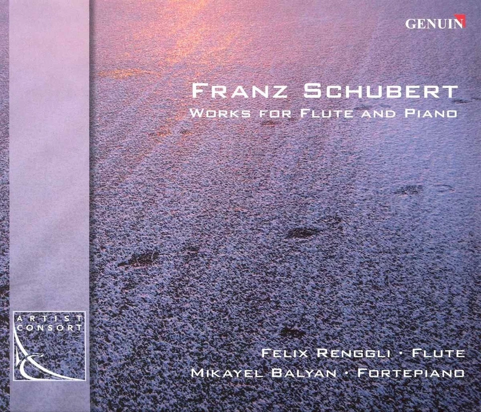 CD: Franz Schubert, Works for Flute and Piano. 2008, Genuin Classics - Bild 1 von 1