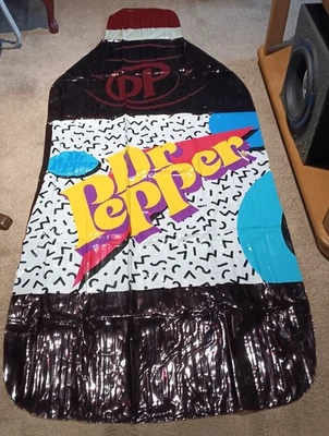 ¡¡GUAU!! DR PEPPER~ RARO FLOTADOR DE PISCINA X-GRANDE CON FORMA DE BOTELLA!! 5 DISPONIBLES  Foto 1 de 3