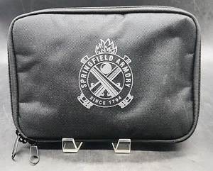 SPRINGFIELD ARMORY  Protective Soft Gun Padded Range Bag Pistol Case 10”x7" - Picture 1 of 10