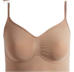 Skims Sculpting Bralette L/XL Seamless Ocker Color Wireless Damen Neu ohne Etikett - Bild 1 von 10