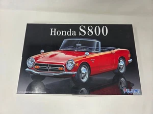 Fujimi Honda S800 Convertible 1/24 Scale Model Kit With Instructions - Picture 1 of 8