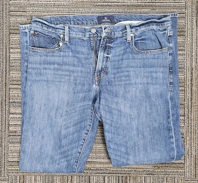 Cremieux Mens Premium Denim Jeans Medium Blue 36x34 SMOKE FREE! - Image 1 of 4