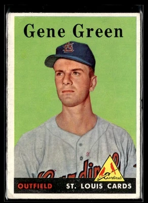 1958 Topps Gene Green #366 - Image 1 of 2