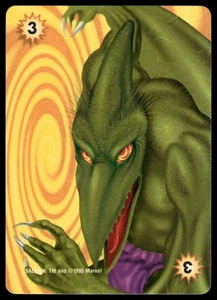 Sauron / +3 Energy Power Card 1995 Fleer Marvel Overpower CCG - Picture 1 of 2