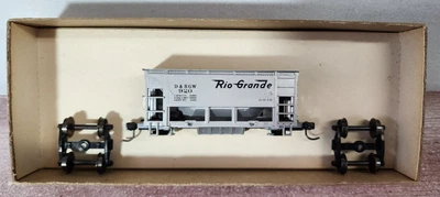 Denver and Rio Grande Western RR Silver Ore Hopper 920 Roundhouse 1324 Built HO - Image 1 of 2