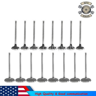 Intake Exhaust Valves For 03-08 Dodge Ram 1500 Chrysler 300 Jeep Cherokee 5.7 Foto 1 de 4