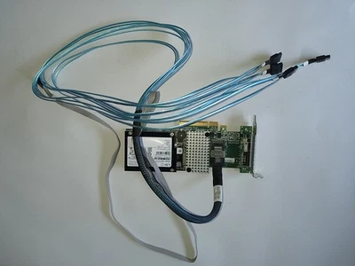 LSI MegaRAID SAS/SATA 6Gb/s Controller (4-Port) mit CacheVault BBU (LSICVM01) - Bild 1 von 2