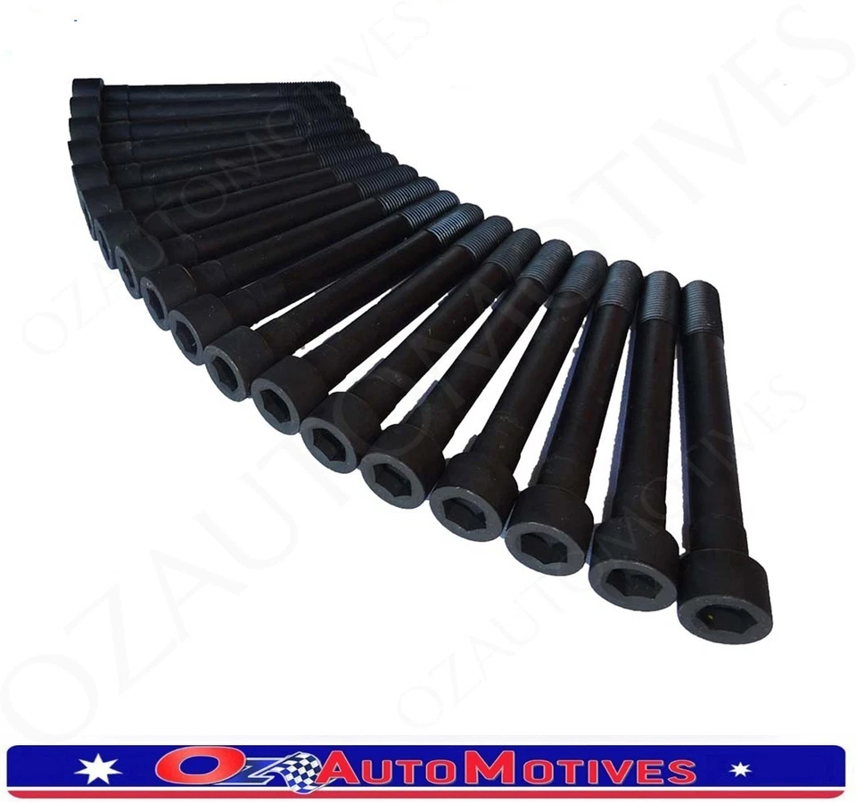 QG16DE ENGINE CYLINDER HEAD BOLTS SET FITS NISSAN PULSAR N16 4cyl 1.6L 1995-2018 - Image 1 of 2