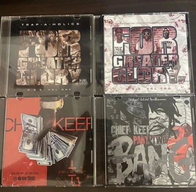 Chief Keef For Greater Glory Vol 1 & 2, Sorry 4 The Weight, Bang Part 2.GloryBoy - Image 1 of 4