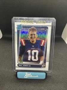 2021 Panini Donruss Optic Rated Holo Prizm Variation Mac Jones #206 Rookie RC - Bild 1 von 2