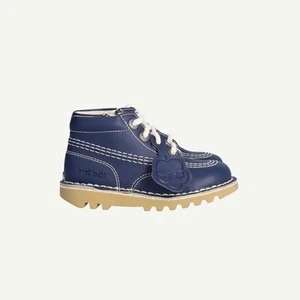 Kickers Boys Navy Synthetic Ankle Boots EU 24 UK 7 - Picture 1 of 16
