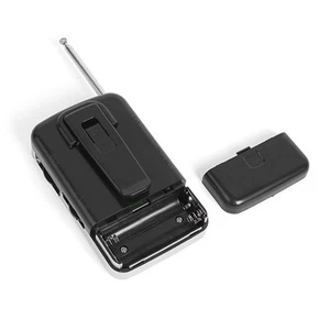 AMFM Radio Portable Pocket Radio with Enhanced Sound Quality and Speaker - Picture 1 of 35