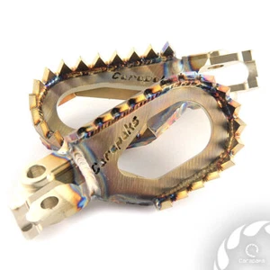 CARAPAKS Fußrasten passend für KTM Husqvarna GASGAS 5mm unten 10mm... - Bild 1 von 6