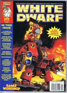 White Dwarf Magazine #205 (January 1997 Games Workshop cover Richard Wright) - Picture 1 of 1