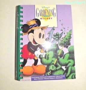 Spiral Bound Hardback Book "DISNEY"S GARDENING WITH MICKEY" Theme park & Resorts - Picture 1 of 4