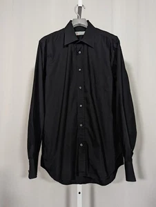 Missoni Runway Black Men's Formal Tuxedo Dress Shirt Spread Collar 16 | 41 Italy - Picture 1 of 5