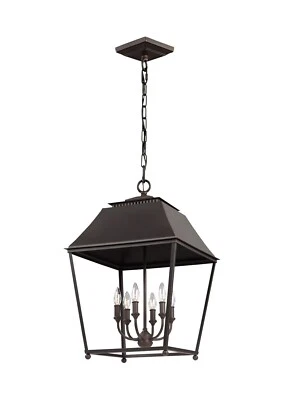 Feiss F3090/6DAC/AC Galloway Six Light Foyer Pendant . - Image 1 of 2