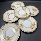 6 Vintage Old Ivory Silesia Porcelain 6” Dessert Plates 200 Lot