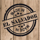 El Salvador Sticker Vinyl 10 cm / 4" Decal Stamp Made in El Salvador Car Laptop