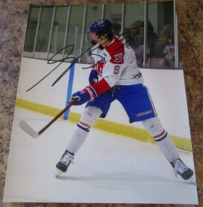 SACHA BOISVERT SIGNED 8X10 MATTE PHOTO CHICAGO BLACKHAWKS (A) - Picture 1 of 2