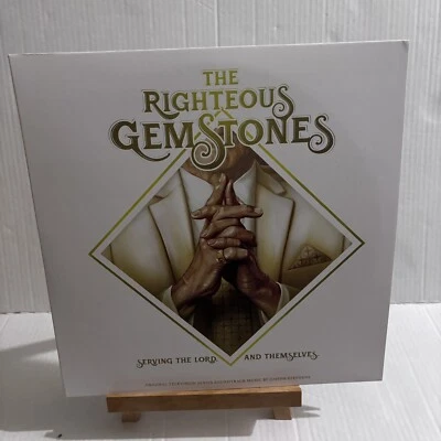 The Righteous Gemstones Soundtrack, WHITE GOLD Vinyl LP + 7", Waxwork 2021, NM! - Image 1 of 4