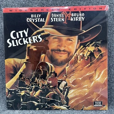 City Slickers (1992 New Line Laserdisc) Billy Crystal Jack Palance New Punched - Image 1 of 3