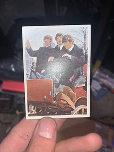 GEORGE HARRISON 1964 TOPPS BEATLES DIARY #56A EXCELLENT NO CREASES - Picture 1 of 2