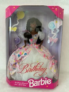 1996 Birthday Barbie African American Doll Mattel 1996 #15999 NRFB - Picture 1 of 12