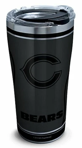 Chicago Bears Tervis Travel Stainless 20 oz Insulated Tumbler w/Lid Cover