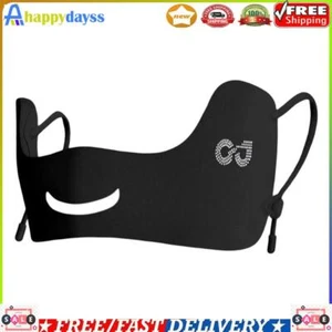 Anti-UV Mask Ice Silk Face Shield Thin Face Scarf for Golf Sports (Black) - Picture 1 of 9