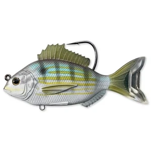 RARE Live Target (PFS105MS719) Pinfish Swimbait - Silver Green - Picture 1 of 1