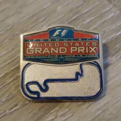 2005 Formula 1 United States Grand Prix Lapel Pin - Image 1 of 3