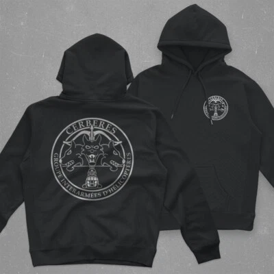 Felpa con cappuccio Francia 4° Reggimento Forze Speciali Heli Cerberes Joint Task Force GIH - Immagine 1 di 4