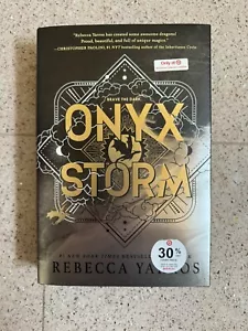 ONYX STORM Deluxe Limited Collector's Edition TARGET EXCLUSIVE HARDCOVER IN HAND - Picture 1 of 7