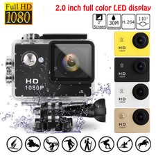 1080P Waterproof Sports Camera Action SJ4000 Mini DV Video Helmet DVR Cam UK