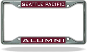 Seattle Pacific ALUMNI License Plate Frame - Picture 1 of 1