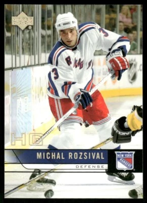 G912 MICHAL ROZSIVAL 2006-07 UPPER DECK HIGH GLOSS 8/10 #381 RANGERS - Image 1 of 2