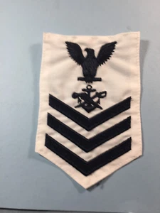 US Navy -Special Warfare Operator 1st Class patch (male size) Bk on white - Picture 1 of 6