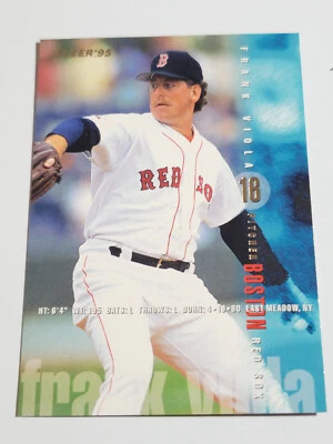 FRANK VIOLA 1995 Fleer #43.  RED SOX - Image 1 of 2