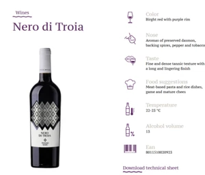 Nero di Troia - Poggio Marù 6x 0,75L - Foto 1 di 1
