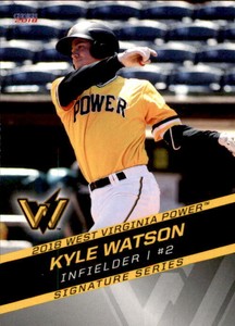 2018 West Virginia Power Choice #26 Kyle Watson Southaven Mississippi MS Card