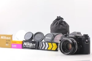 S/N 282xxx【MINT + Top MINT Lens】 Nikon FM3A Black SLR Camera Ais 50mm F1.8 Japan - Picture 1 of 16